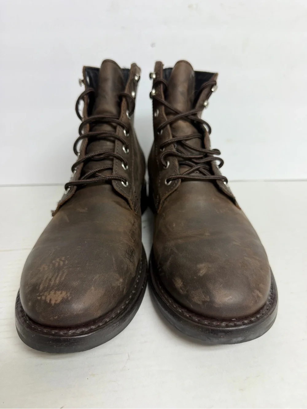 Men’s Thursday Boot Co President Size 9 US Tobacco Brown Leather Boots